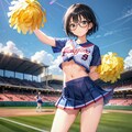 大好き❤チアガール16 〜地味メガネチア〜 4枚目