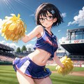 大好き❤チアガール16 〜地味メガネチア〜 5枚目