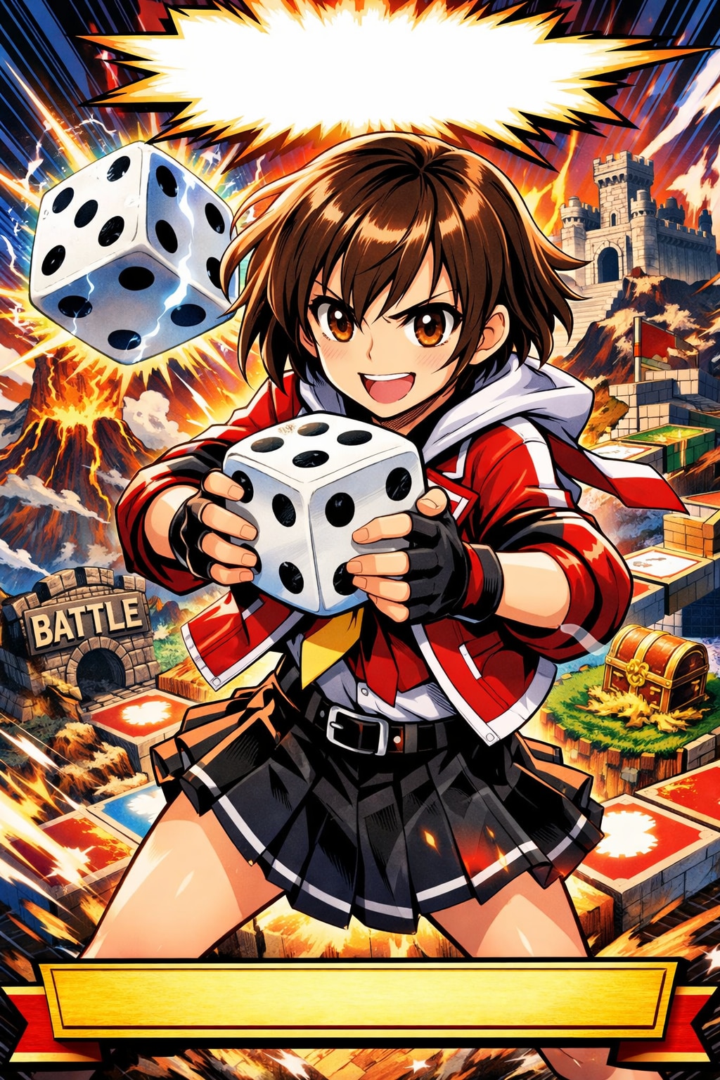 少年漫画の女の子