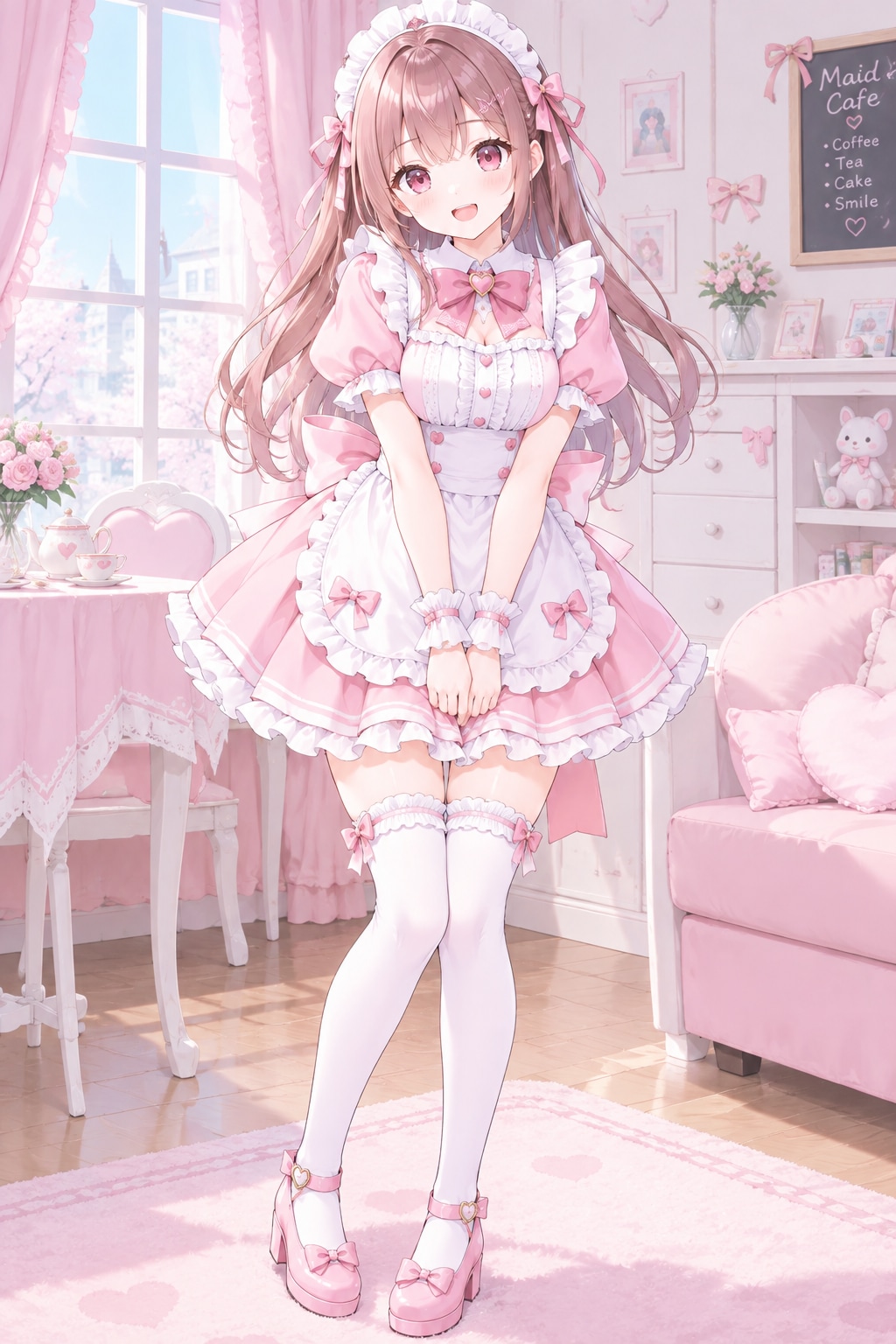 色違いメイド服