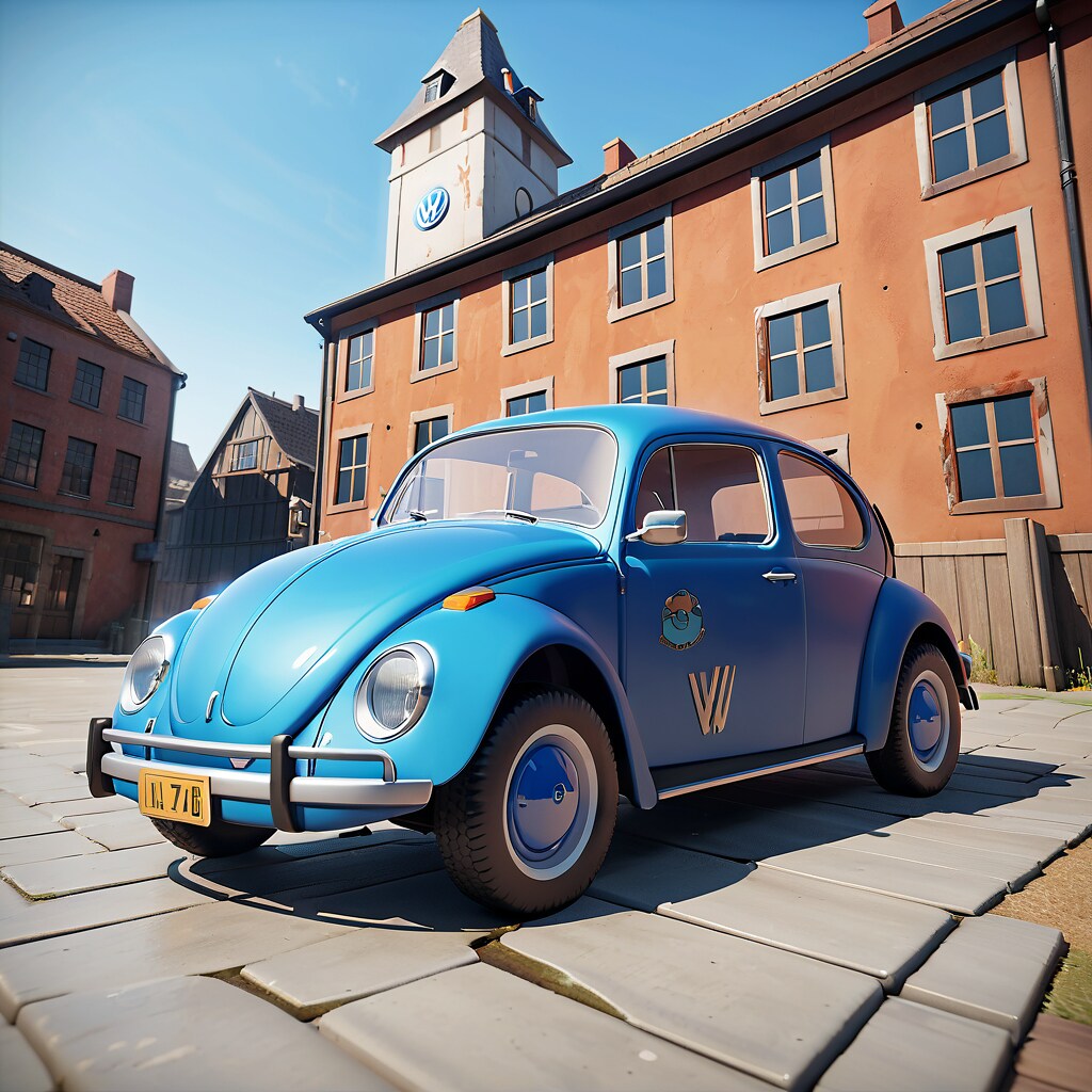Rusty blue beetle