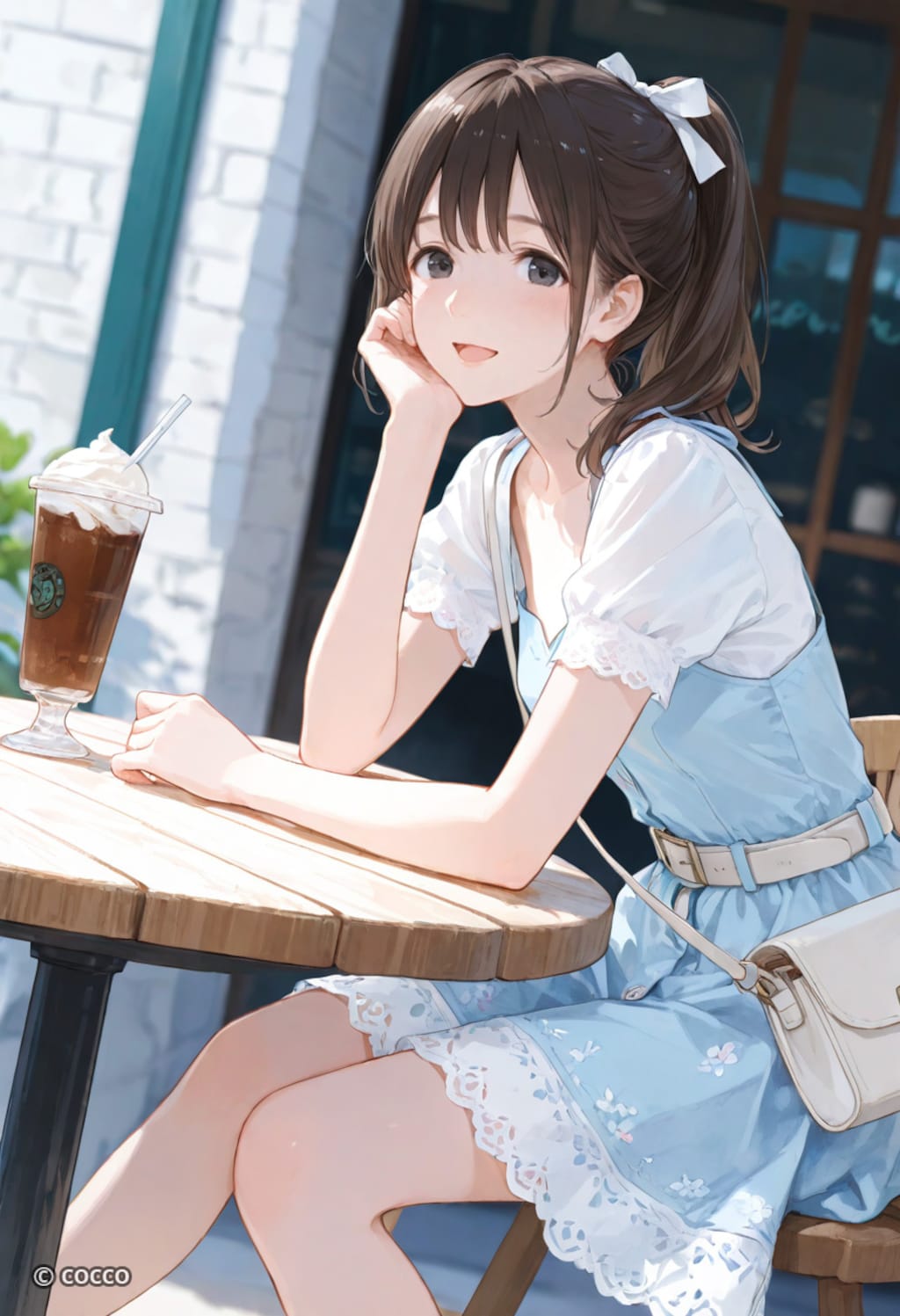 水色ワンピースの休日