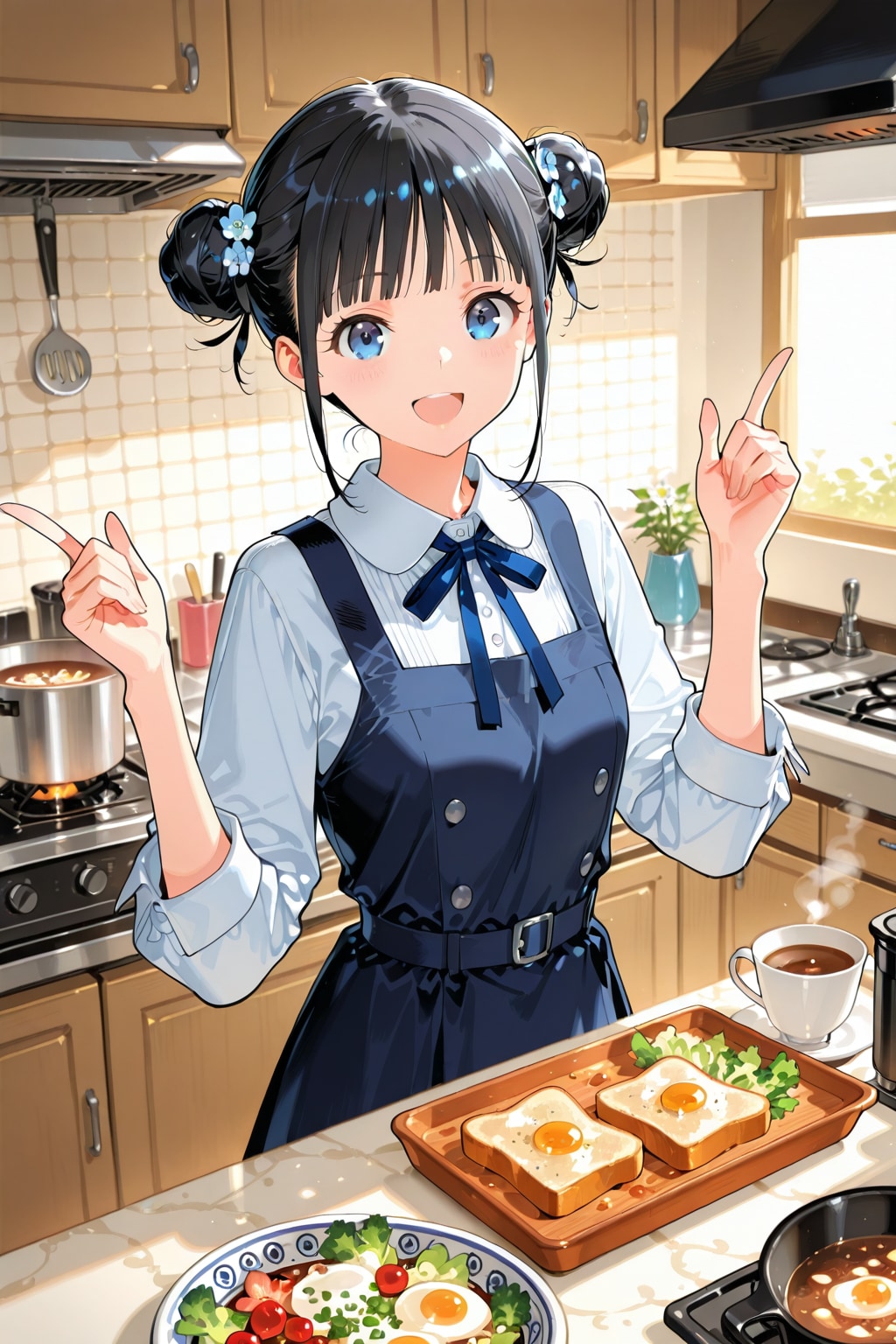 おだんごちゃん🍡✨と朝ごはん🍚✨　2/25