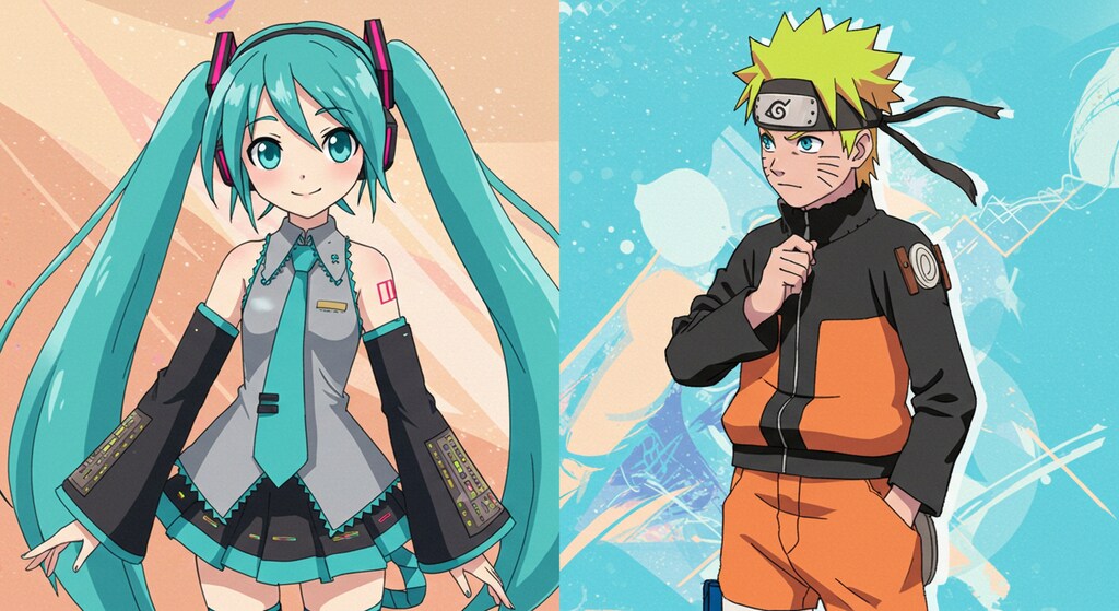 うずまきナルトと初音ミク