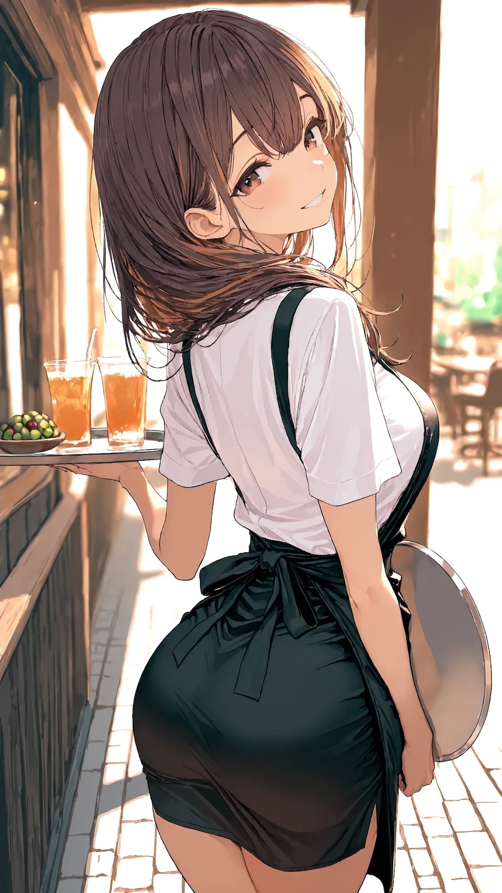 カフェ店員