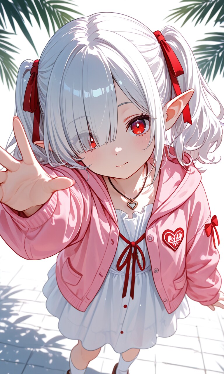 手を伸ばすシロネさん