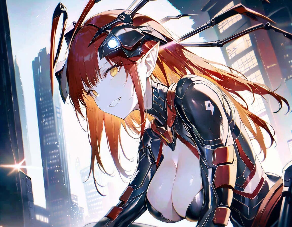 改造エルフ蜘蛛女子XL