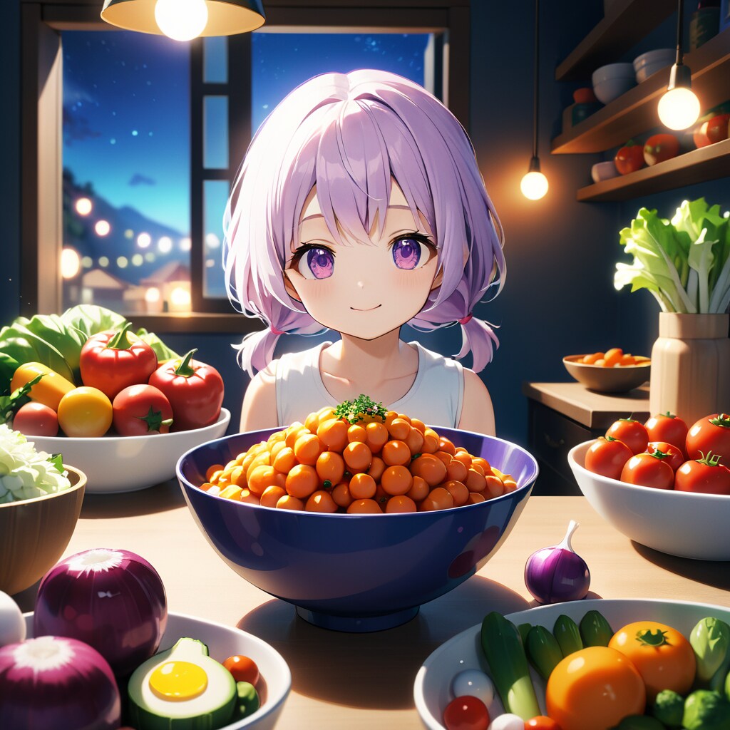 いっぱい、野菜！！ | の人気AIイラスト・グラビア