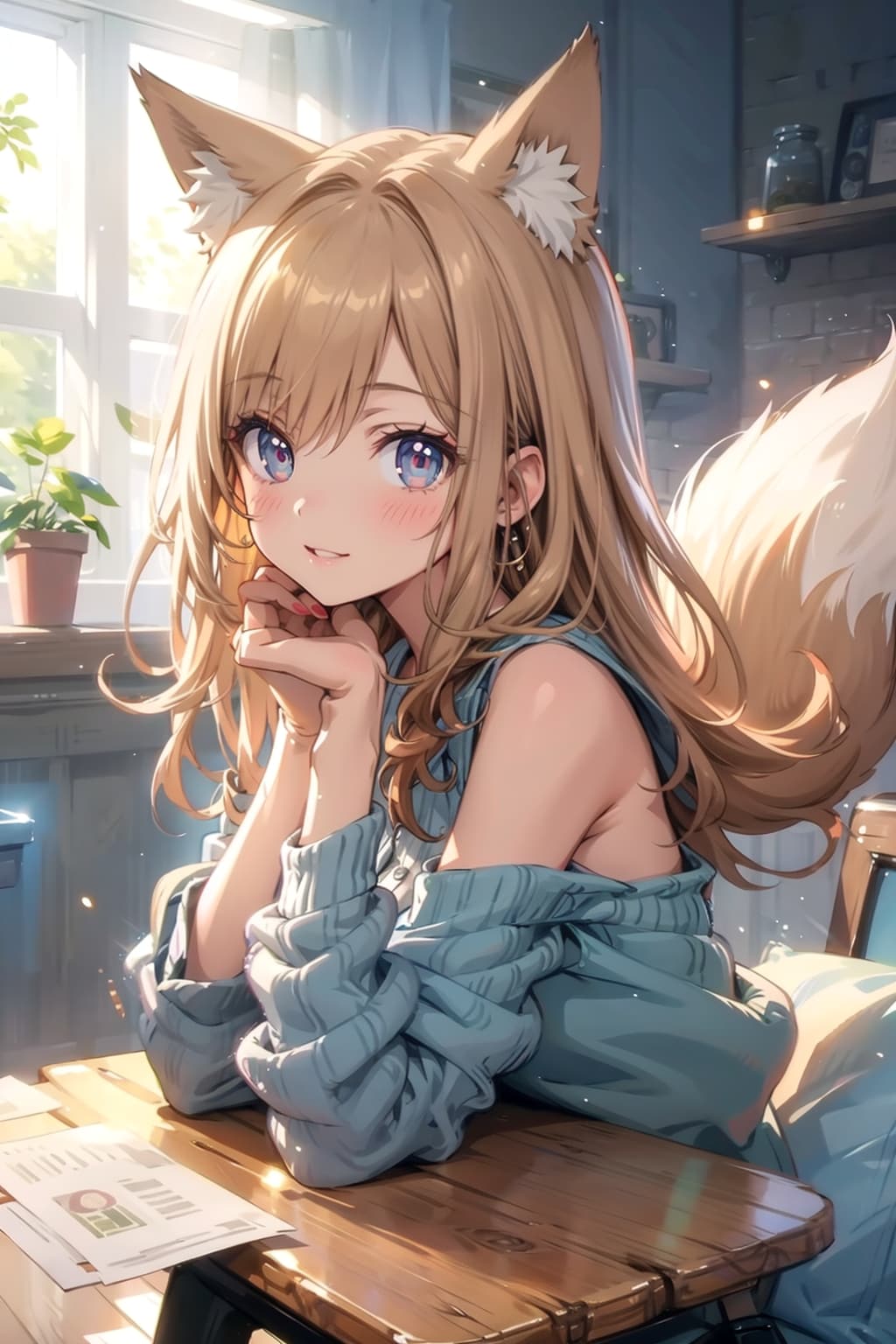 今日の狐耳娘 | の人気AIイラスト・グラビア