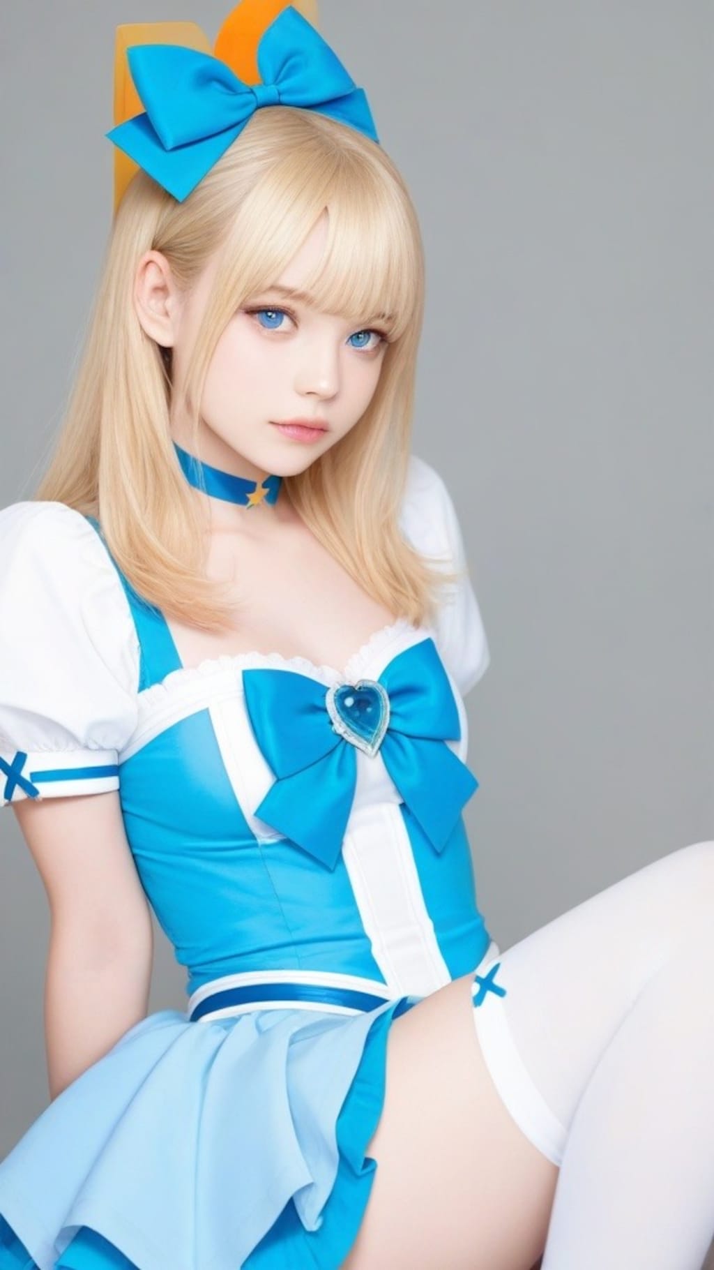 青色魔法少女