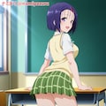 西連寺春菜さんのパンモロ 【お尻ドアップ】 3枚目
