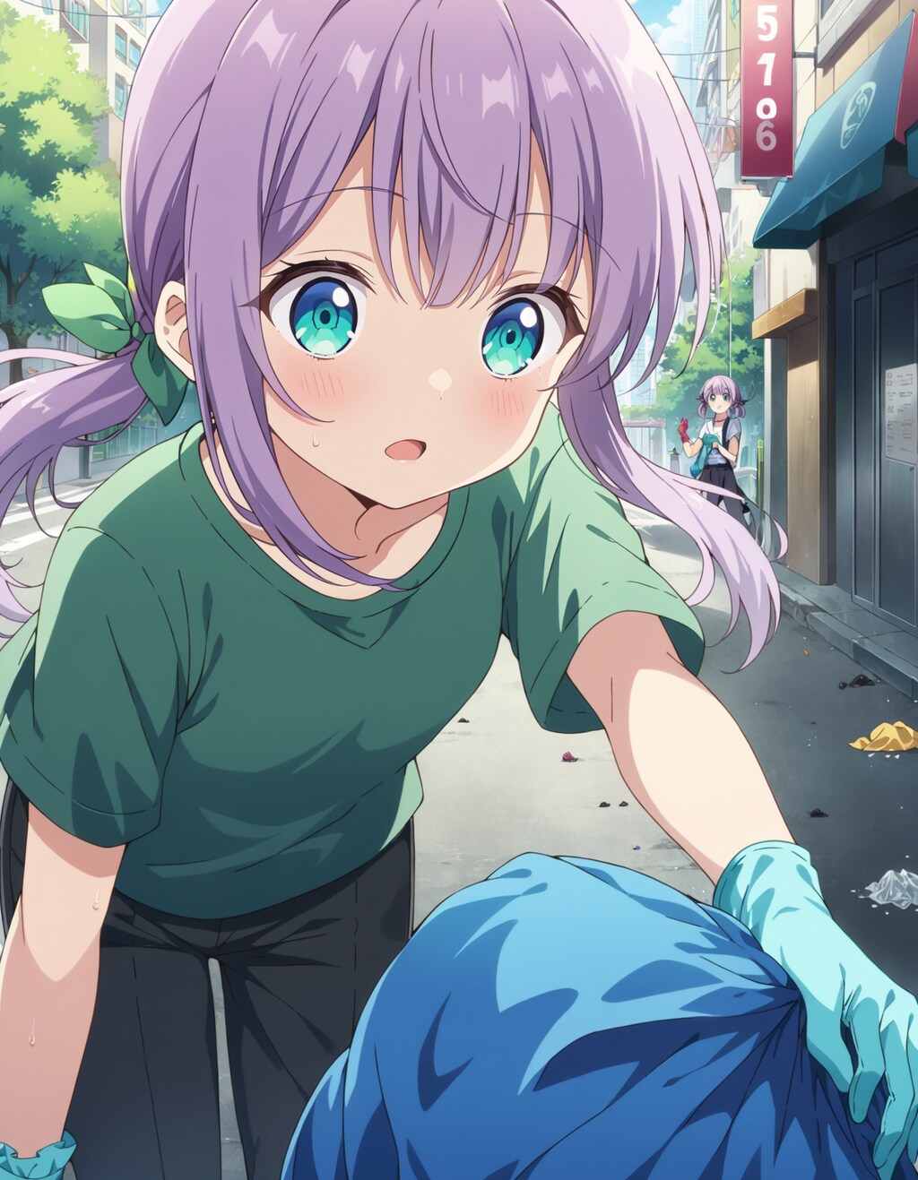 アースデイごみ拾い