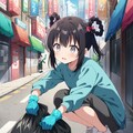 アースデイごみ拾い 4枚目
