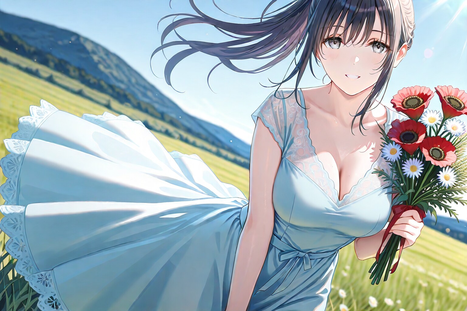 花を贈る