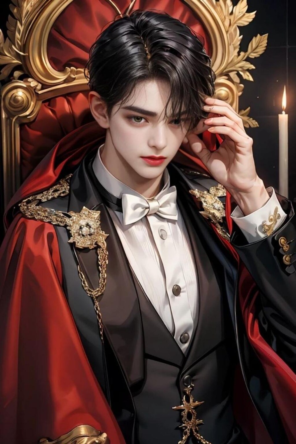 美男子王子　式典中