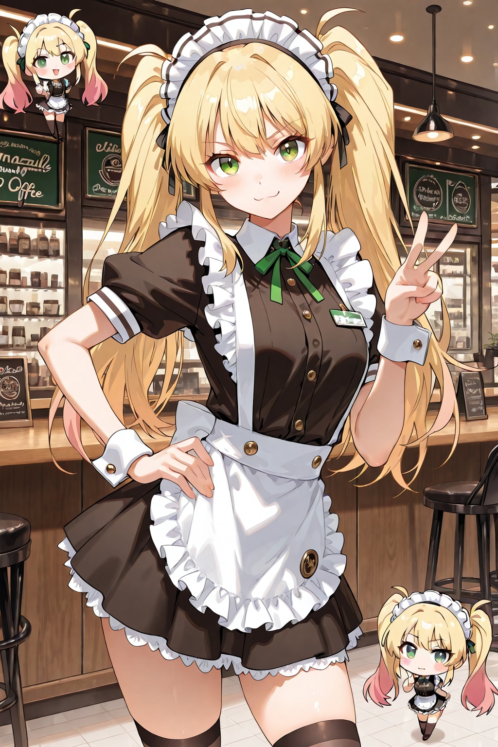 メイドミニスカート | の人気AIイラスト・グラビア