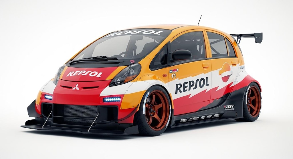 レプソルiレーシングカー