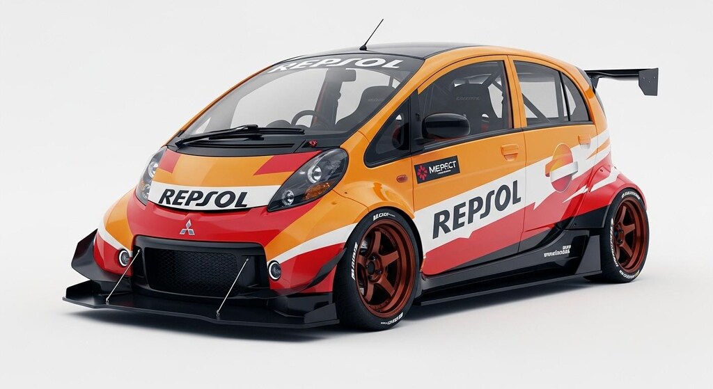 レプソルiレーシングカー