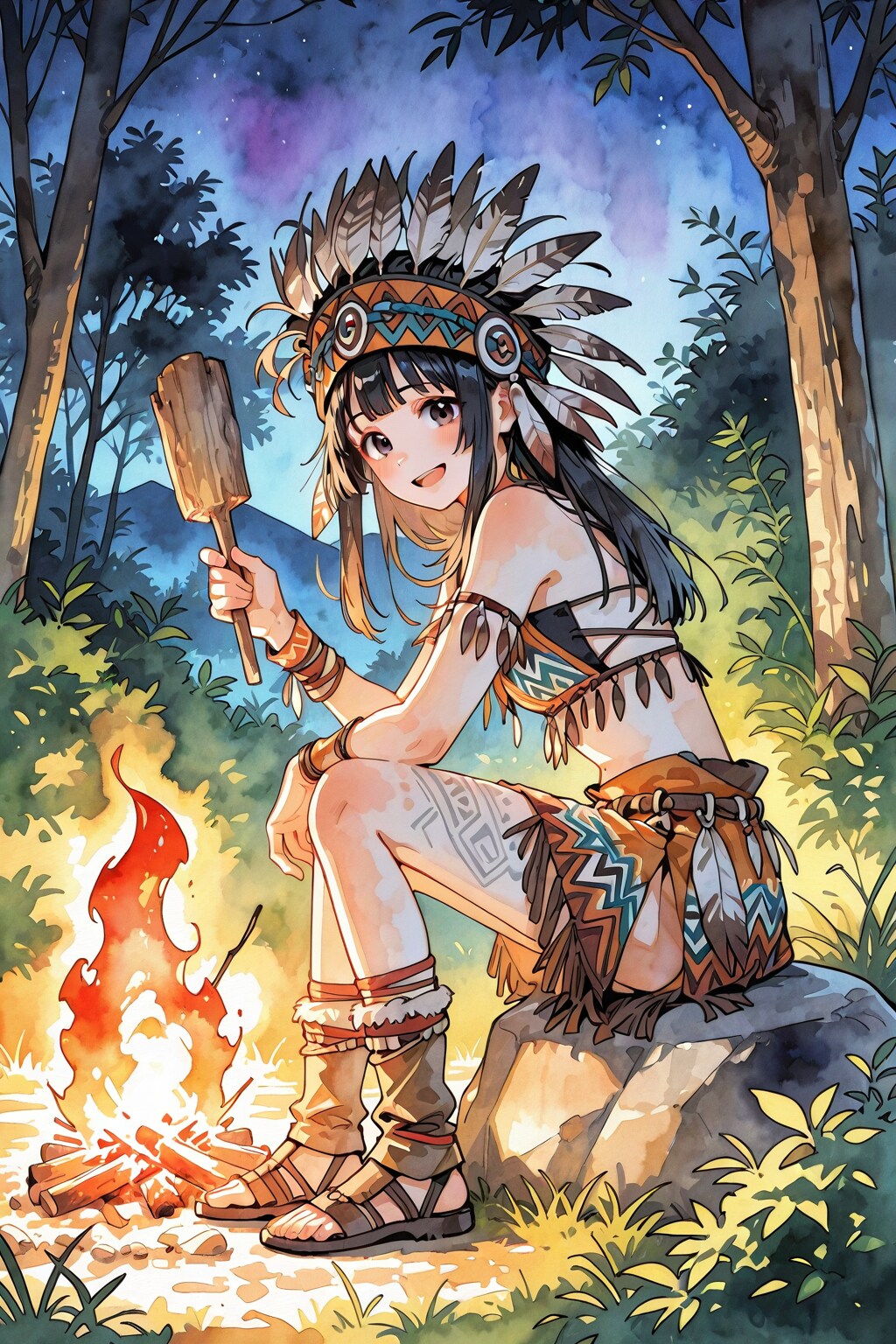 大草原の空の下７１