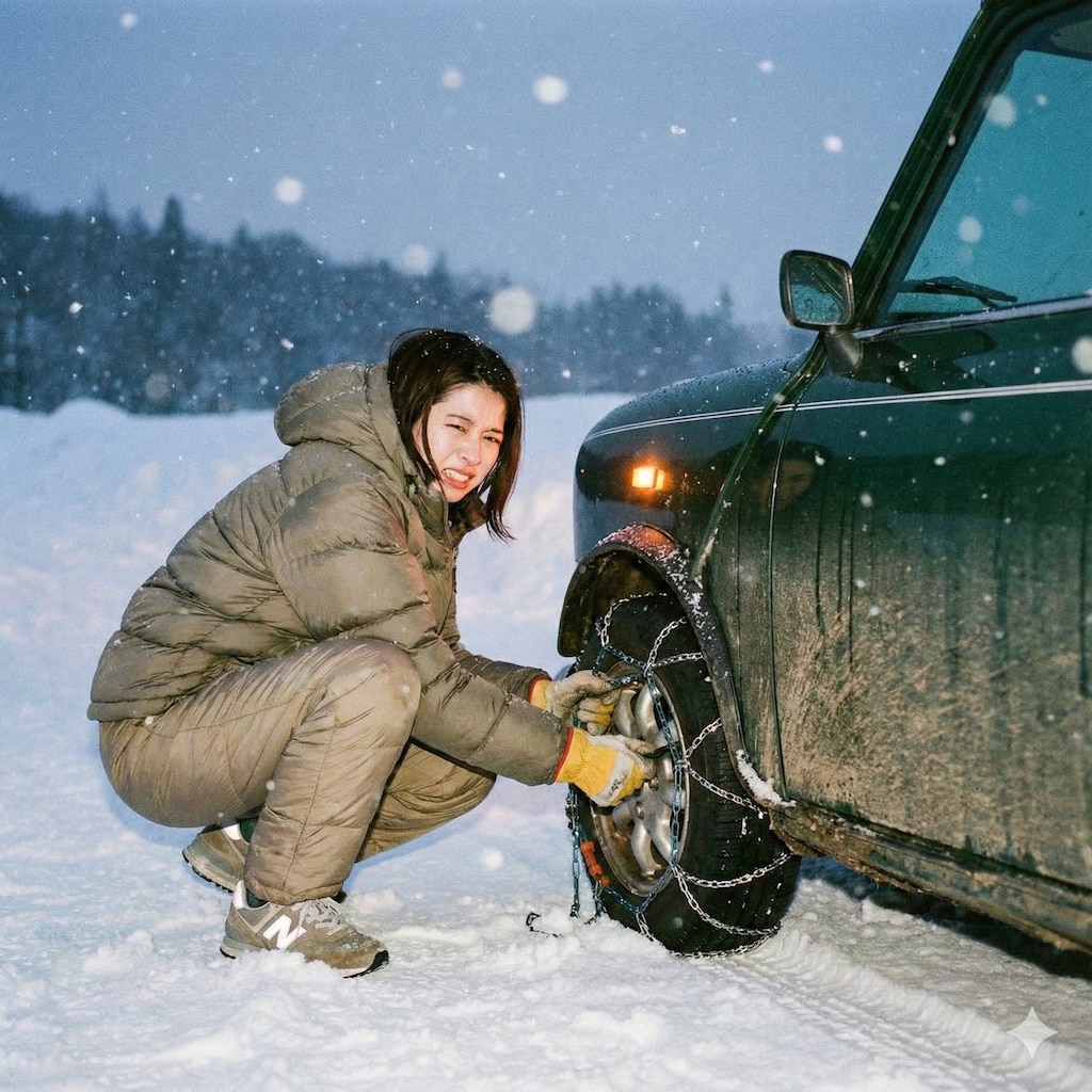 チェーン規制とかもう💦