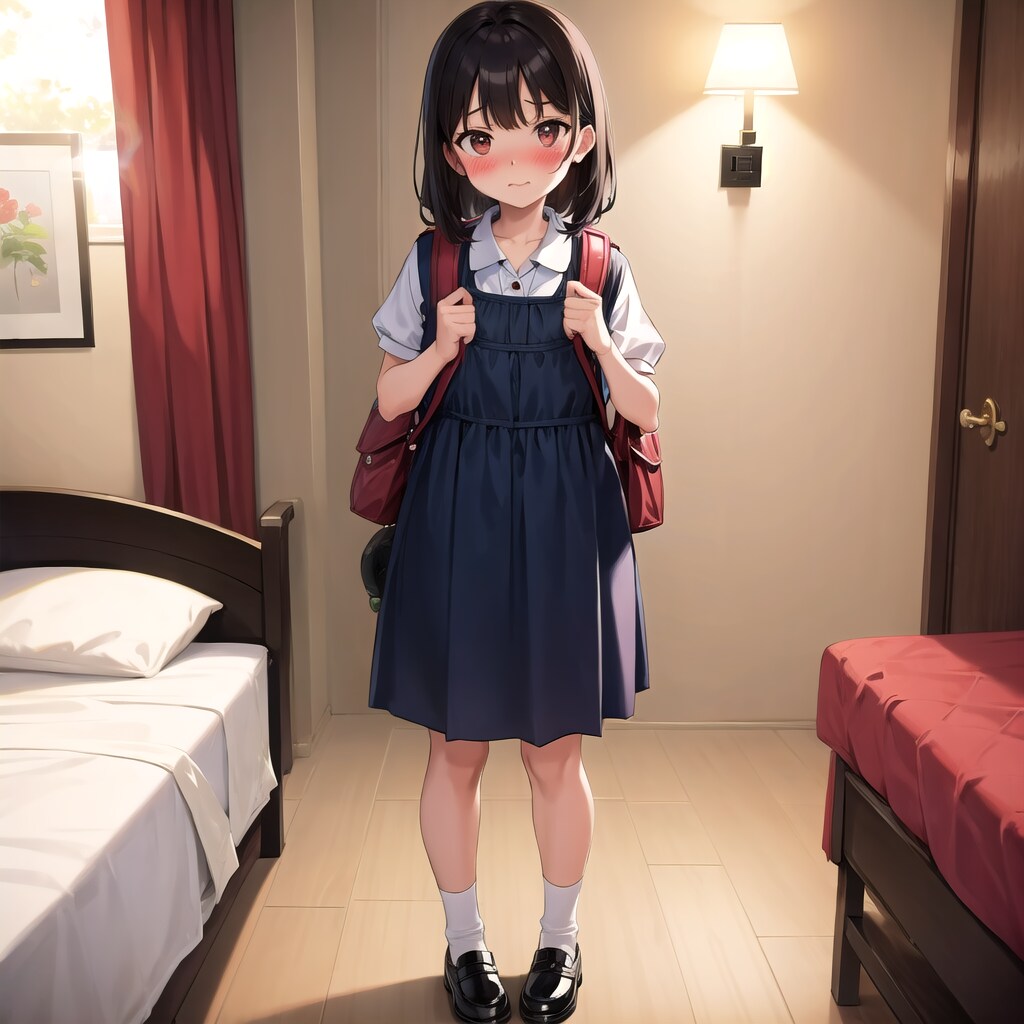お金上げると言われラブホまでついて行っちゃった子