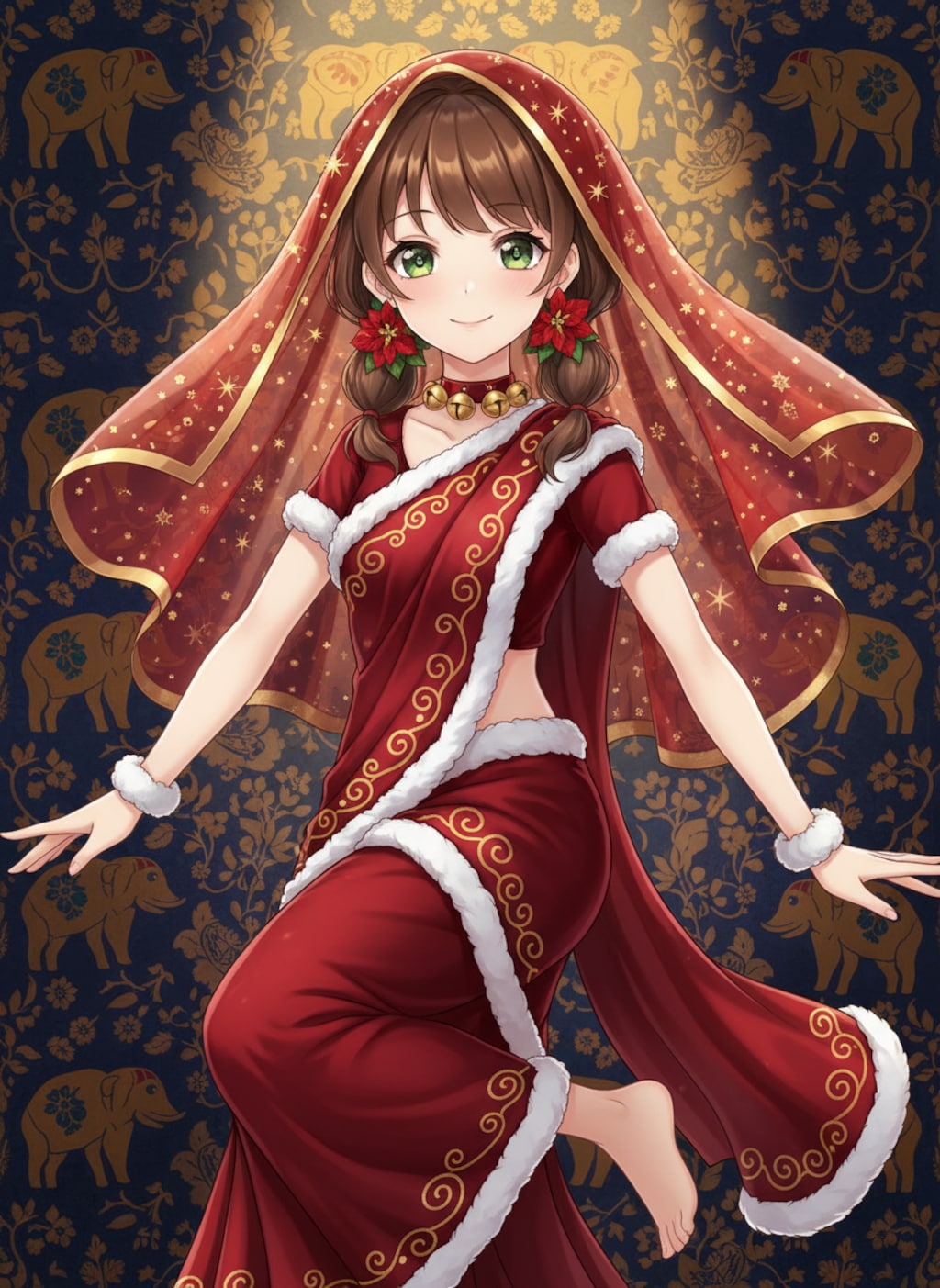 伝統衣装×クリスマス①