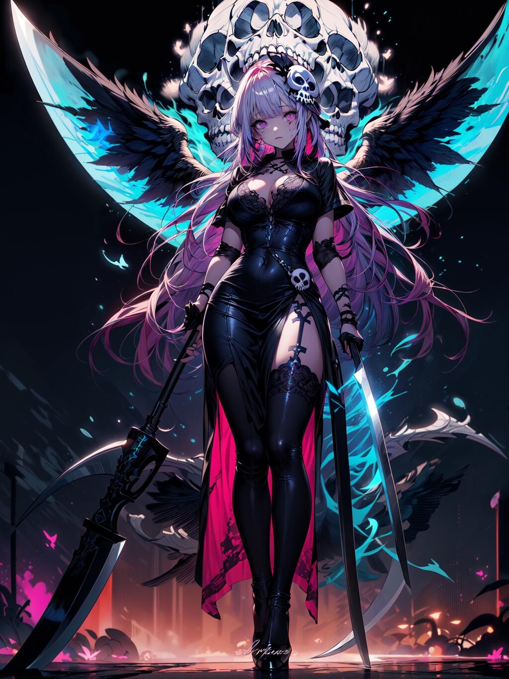 ナース x 骸骨 x 美少女