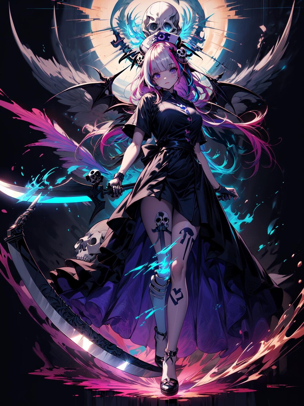 ナース x 骸骨 x 美少女