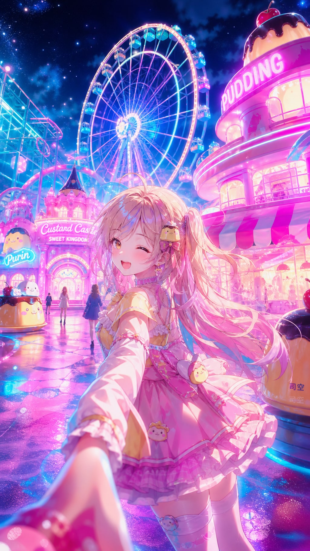 アイドルとデート。【#プリンの日】