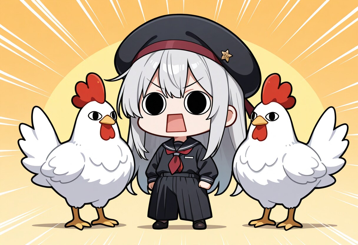 鶏とえらいこっちゃ嬢 | の人気AIイラスト・グラビア