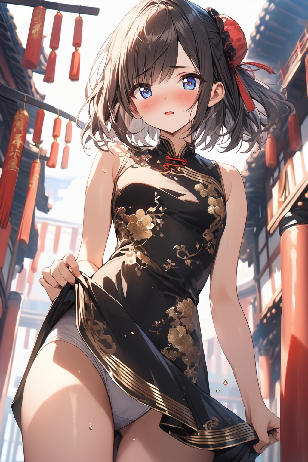 弱気な中華娘「ｴｯ?…ﾁｮｯ…ヤダァ…見ないでくださぁい//」