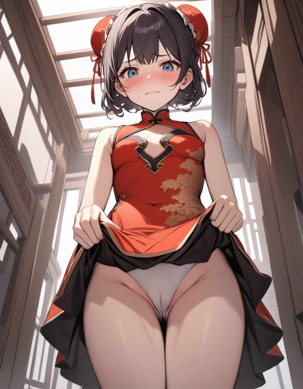 弱気な中華娘「ｴｯ?…ﾁｮｯ…ヤダァ…見ないでくださぁい//」