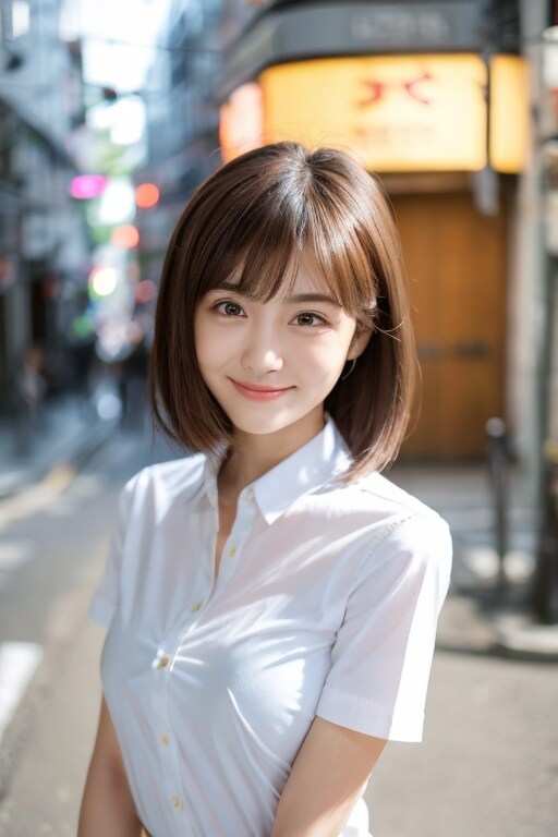 にっこり