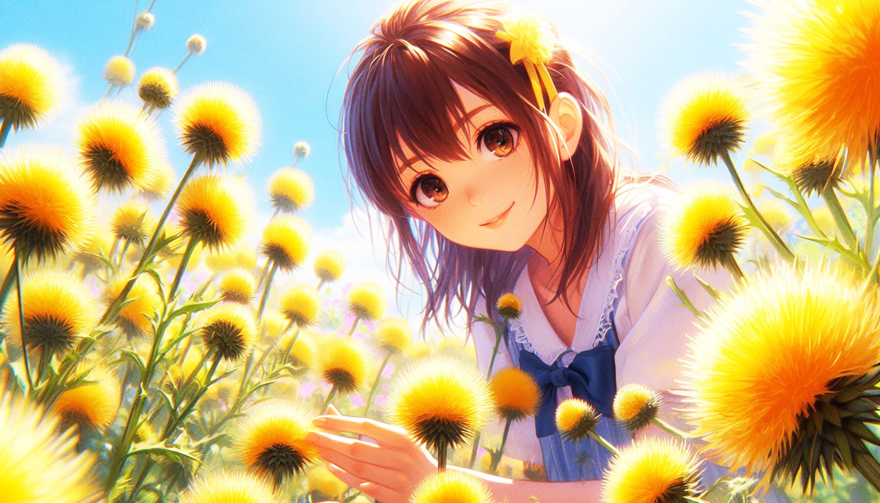 誕生花　0611 ベニバナ
