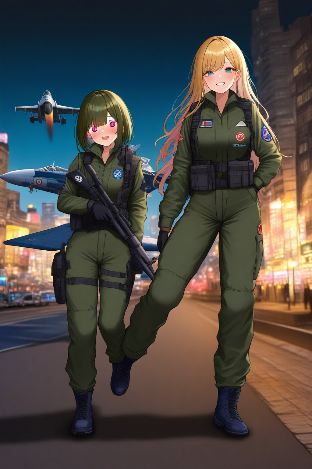 空軍の女