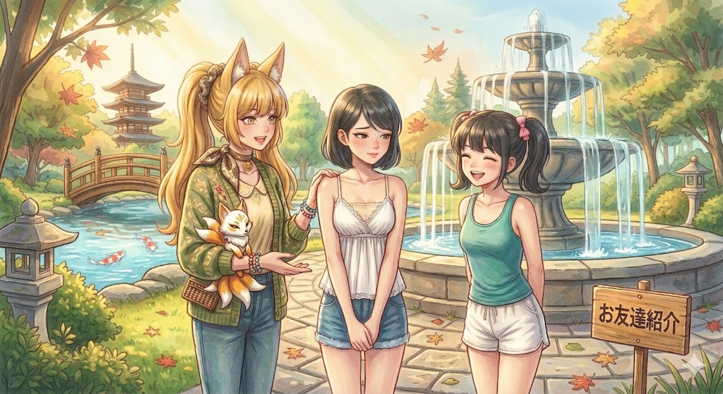 ミラさんにりえちゃんを紹介してもらえた！！