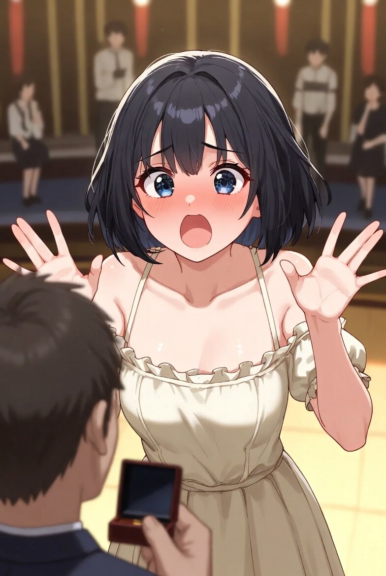突然のプロポーズ