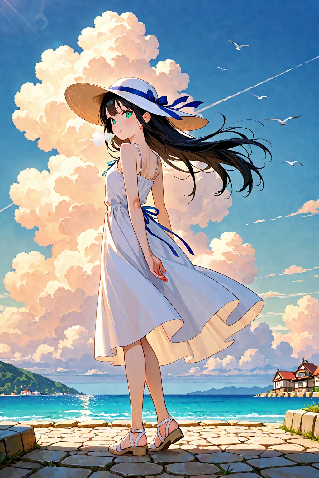 レタッチ「北の夏」《ちちぷい版》