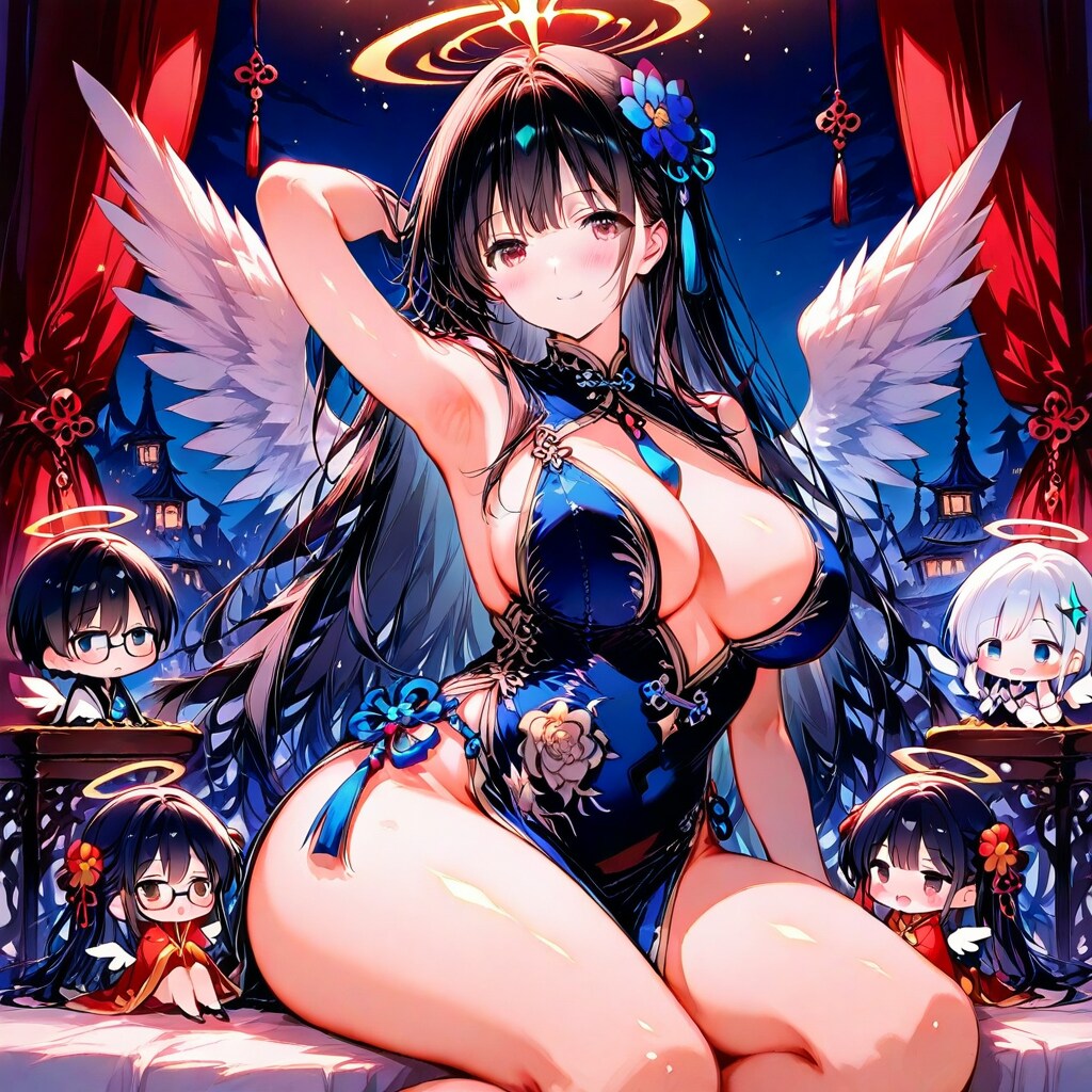 チャイナドレス天使さん(GRYPHON版)