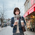 琴子の制服図鑑　Vol.6ブレザーxニットベストxミニスカxマフラー 2枚目