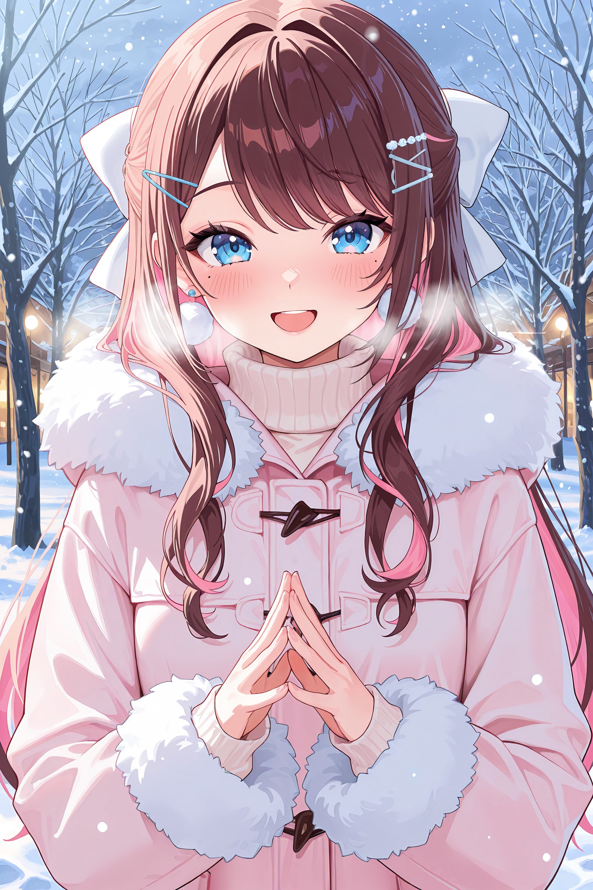 雪がちらつく今日この頃