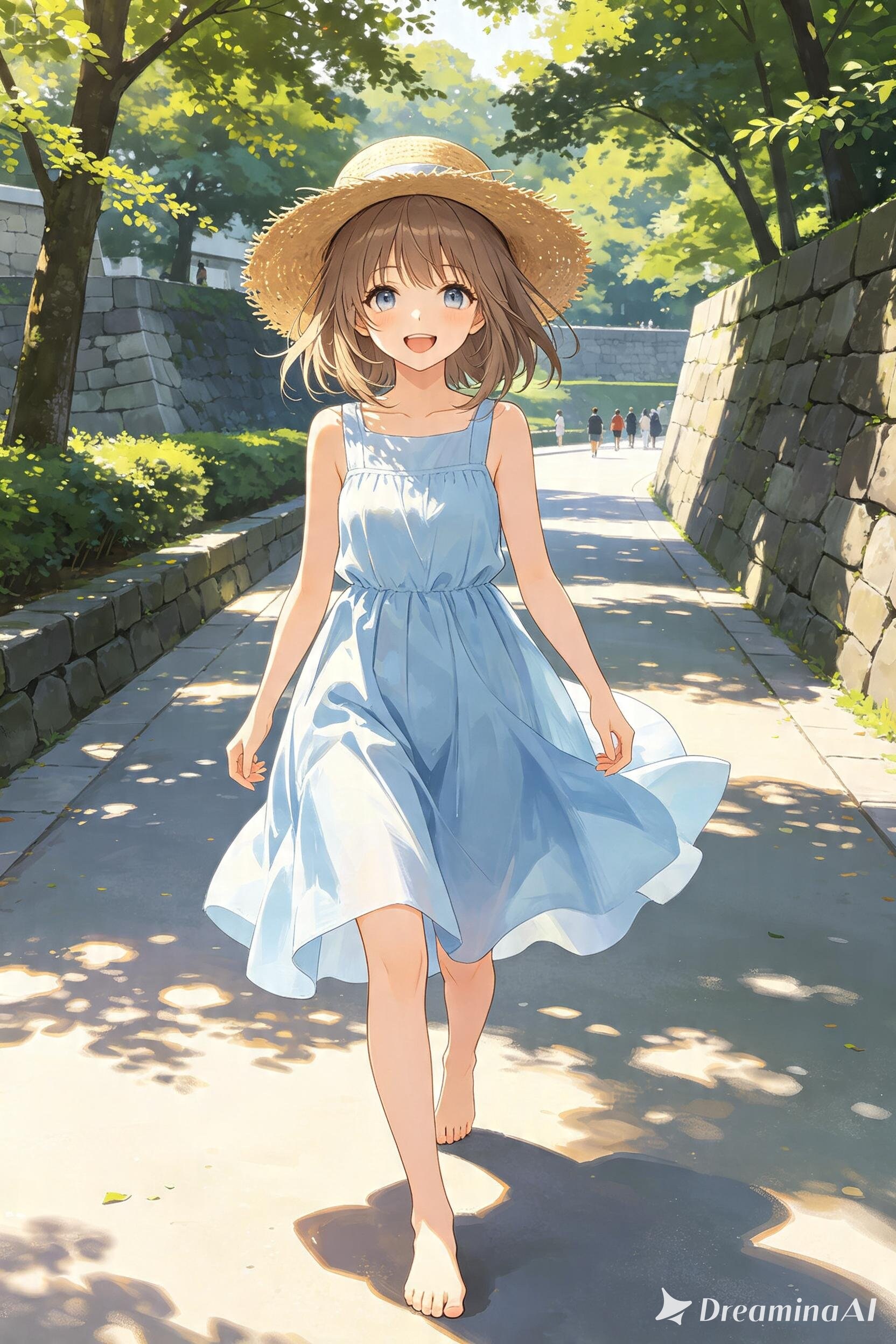 裸足の記念日 | の人気AIイラスト・グラビア