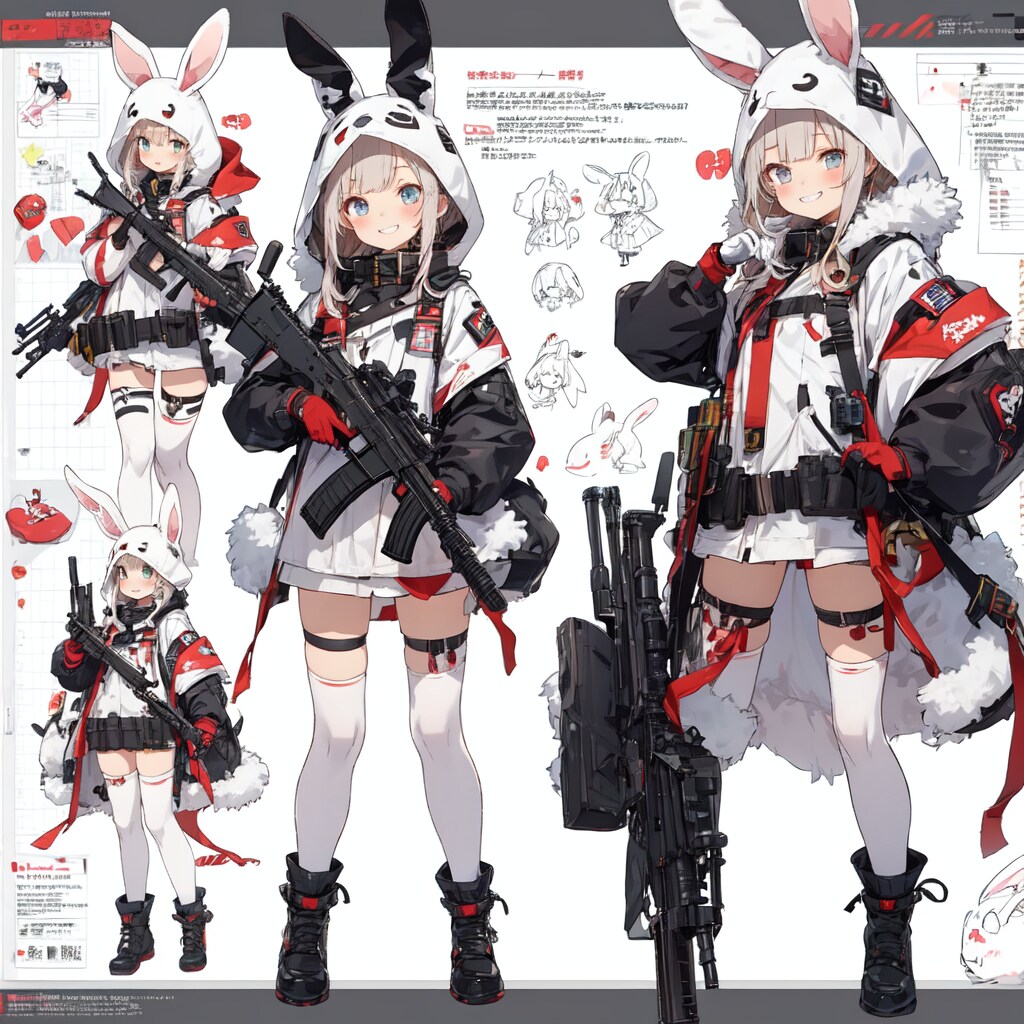 白うさ特殊部隊設定資料風