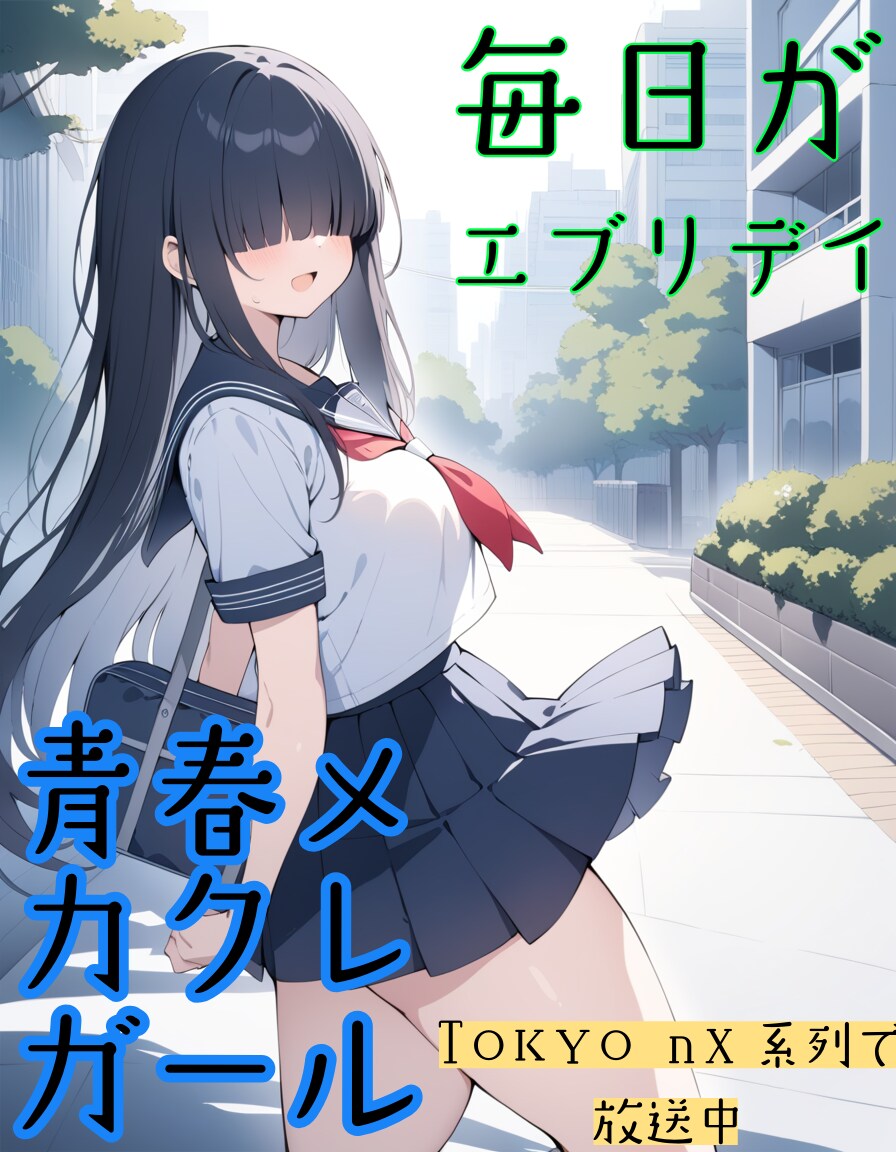 青春メカクレガール