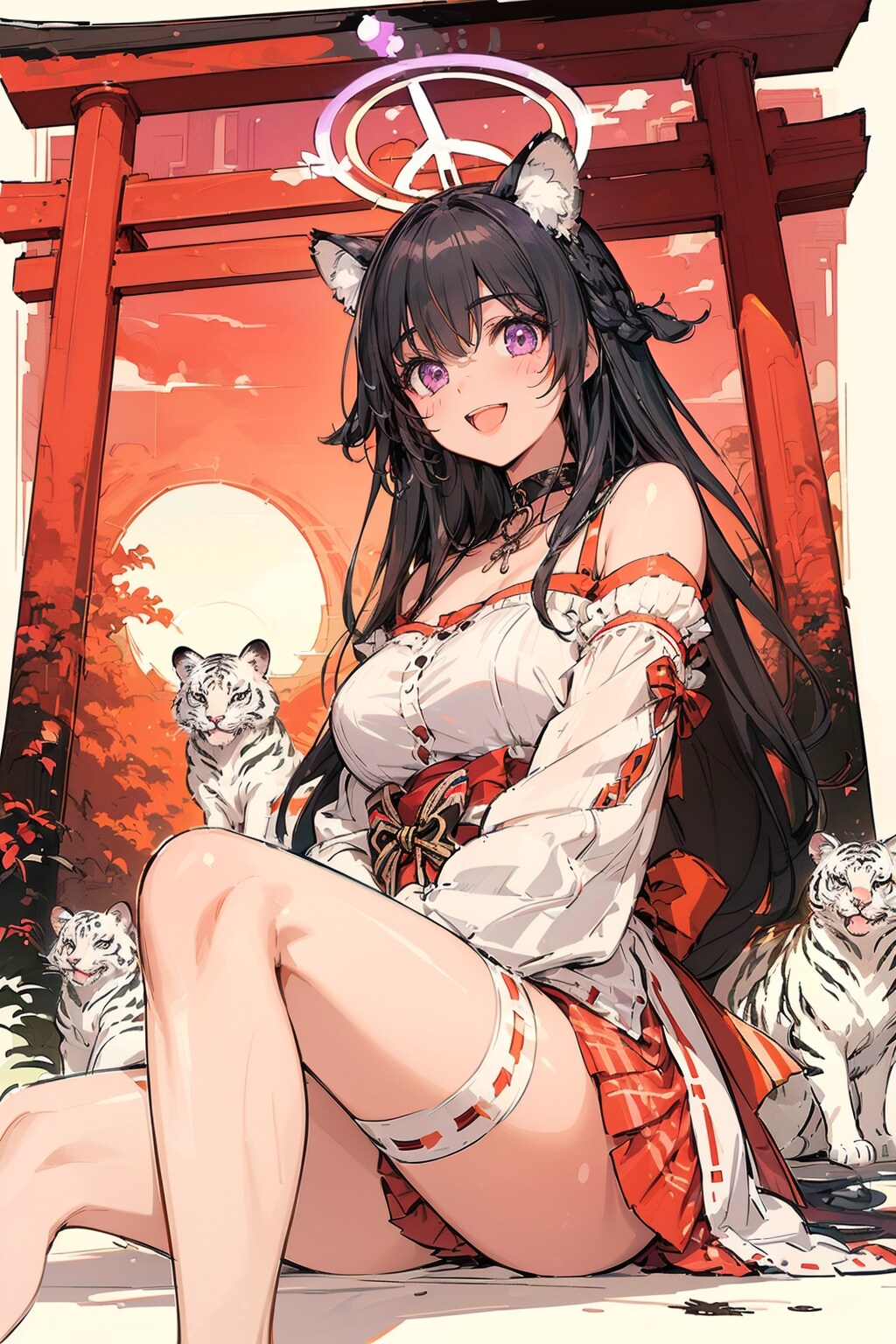 ひまりの巫女修行。