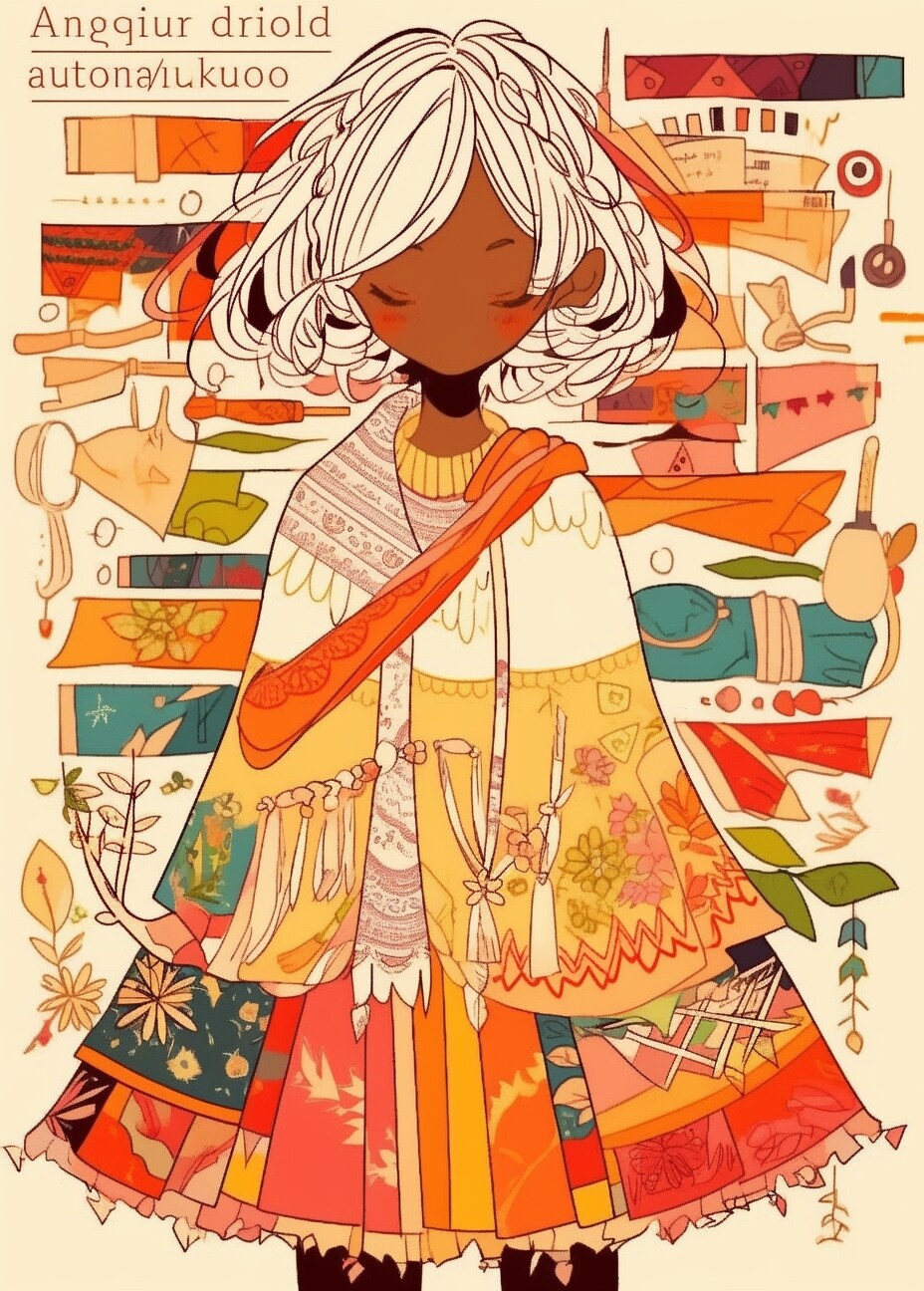 褐色さん可愛い🎨