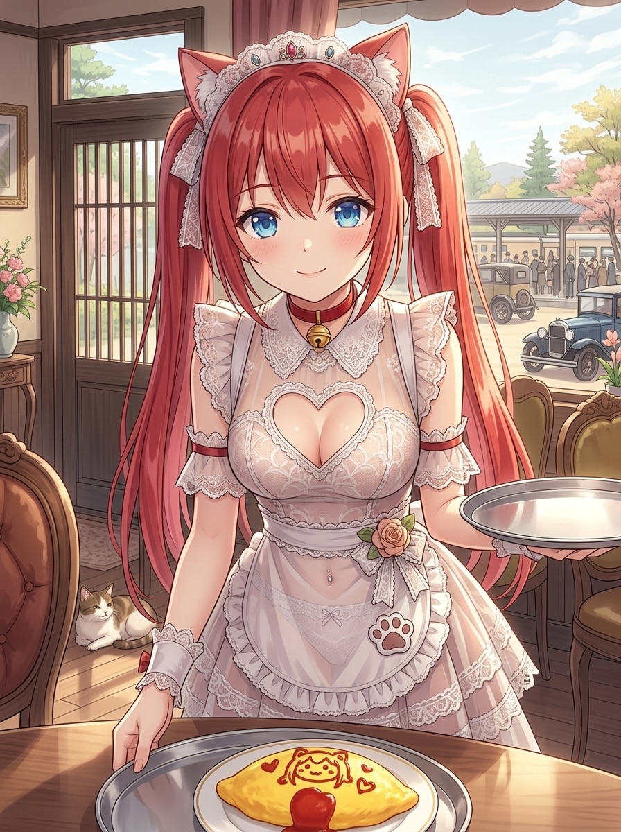 赤ツイにゃん