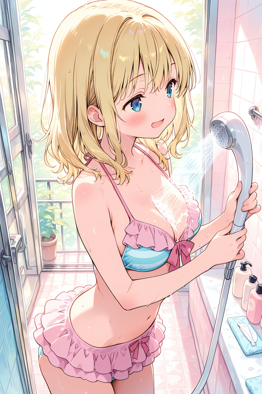 シャワーシーン🚿
