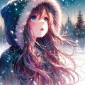 「雪蛍」 2枚目