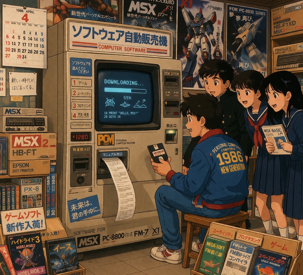 Summoned from the 21st century!? Caution! : Communication speed 0.0012Mbps